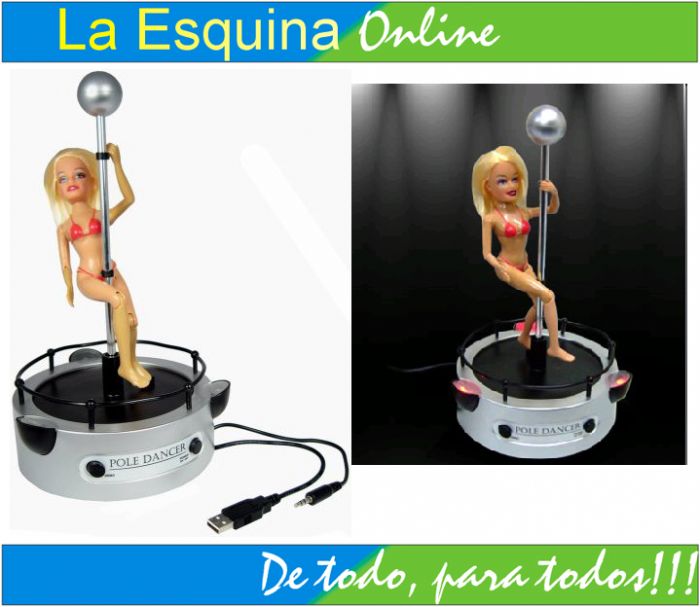 Bailarina exótica solo para tus ojos USB. Muy divertido.