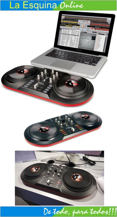 Mezcladora Discover DJ System USB.