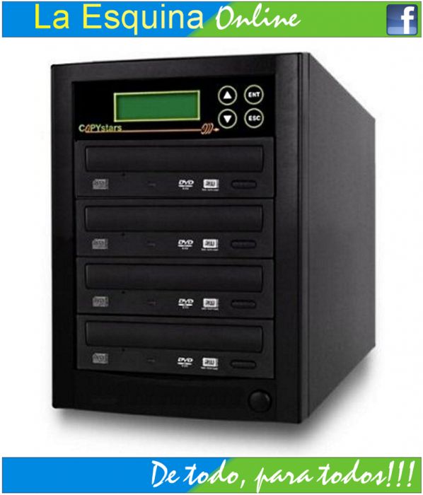 Duplicador de Blu-Ray de 1 a 3 sin computadora.