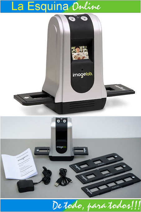 Escáner de negativos y Slide portátil. Sin PC.