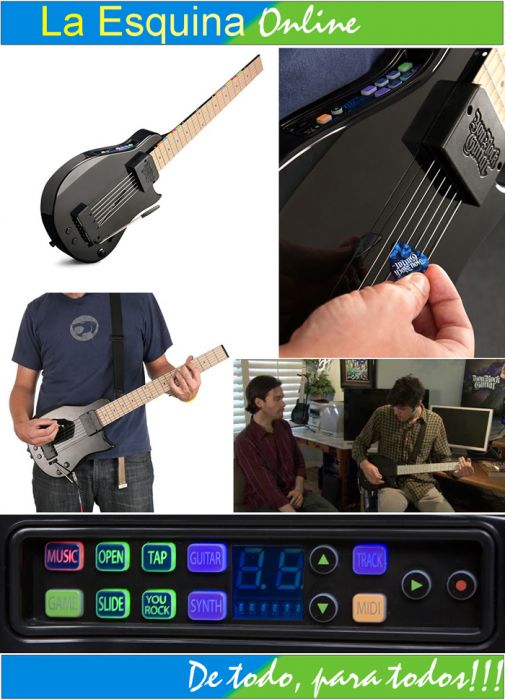 Guitarra eléctrica YouRock MIDI USB