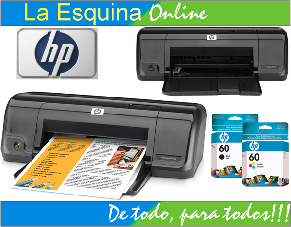 Impresora HP Deskjet D1660 de Tinta