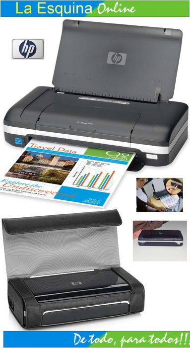 Impresora portátil con batería y Bluetooth HP Officejet H470wbt