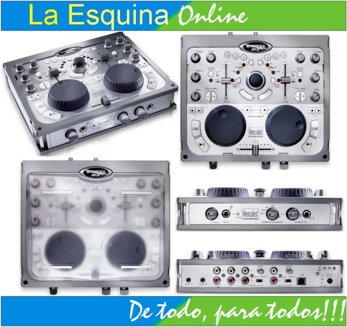 Mezcladora Hércules DJ Consola MK2