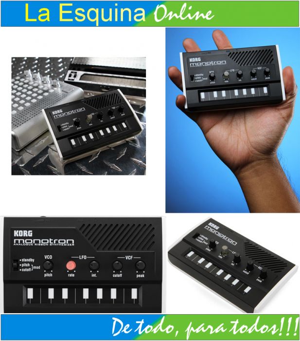 Sintetizador portátil MONOTRON Palmsize Marca Korg