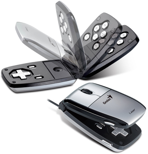 Mouse lasér con joystick todo en uno.