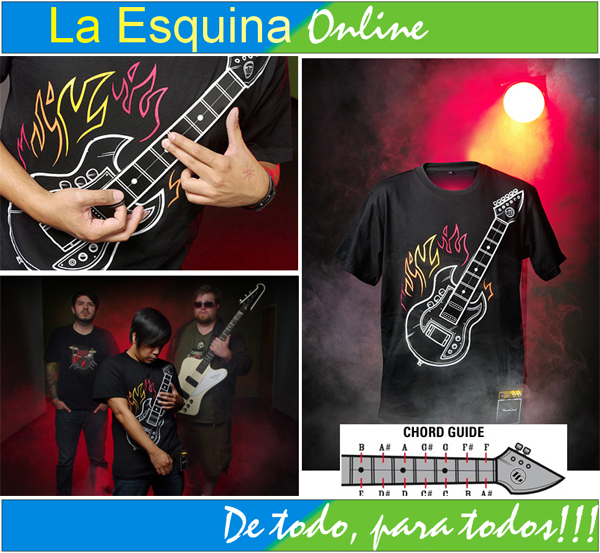 Polo con Guitarra electrica